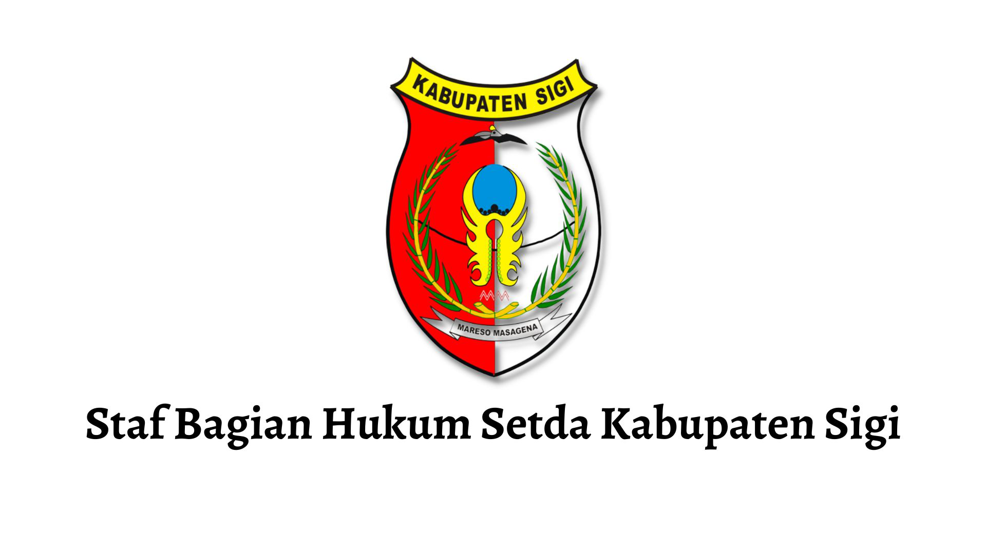 Staf Bagian Hukum Setda Kabupaten Sigi - (Ada 3 foto)